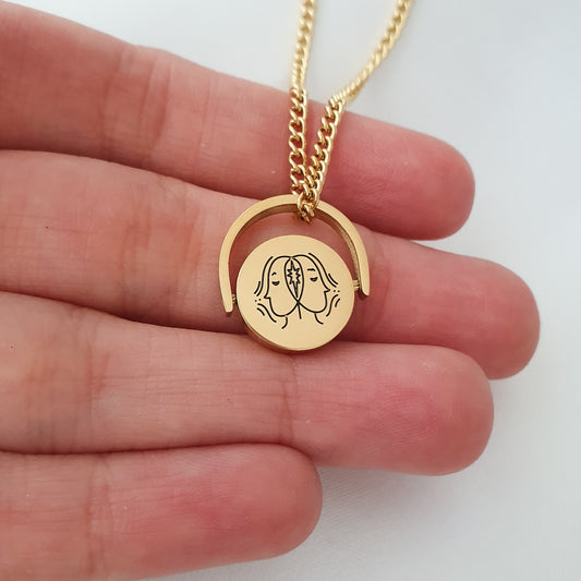 Collar Zodiaco Glam (Liquidación, solo quedan Acuario, Géminis, Cáncer y Leo disponibles)