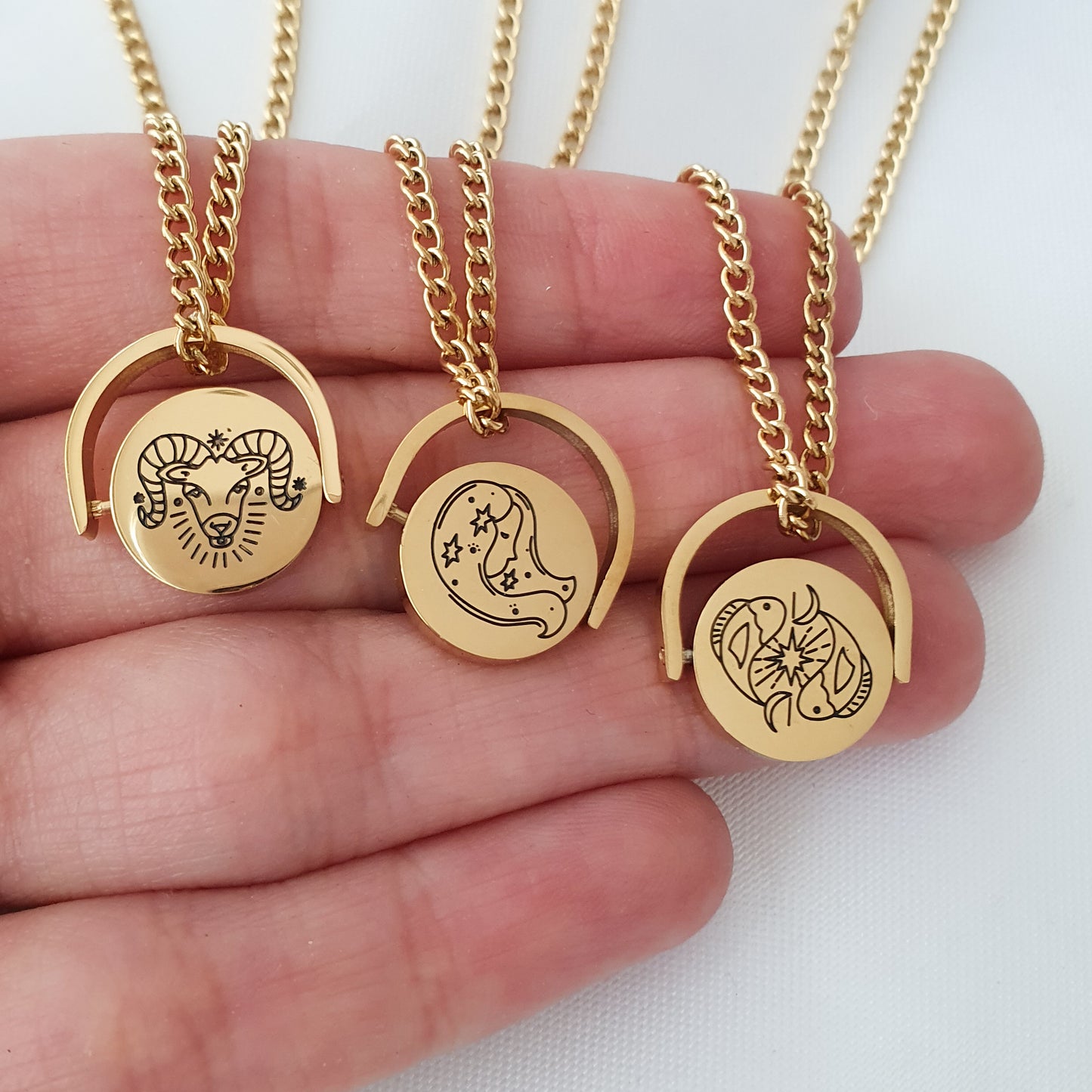 Collar Zodiaco Glam (Liquidación, solo quedan Acuario, Aries, Géminis, Cáncer y Leo disponibles)