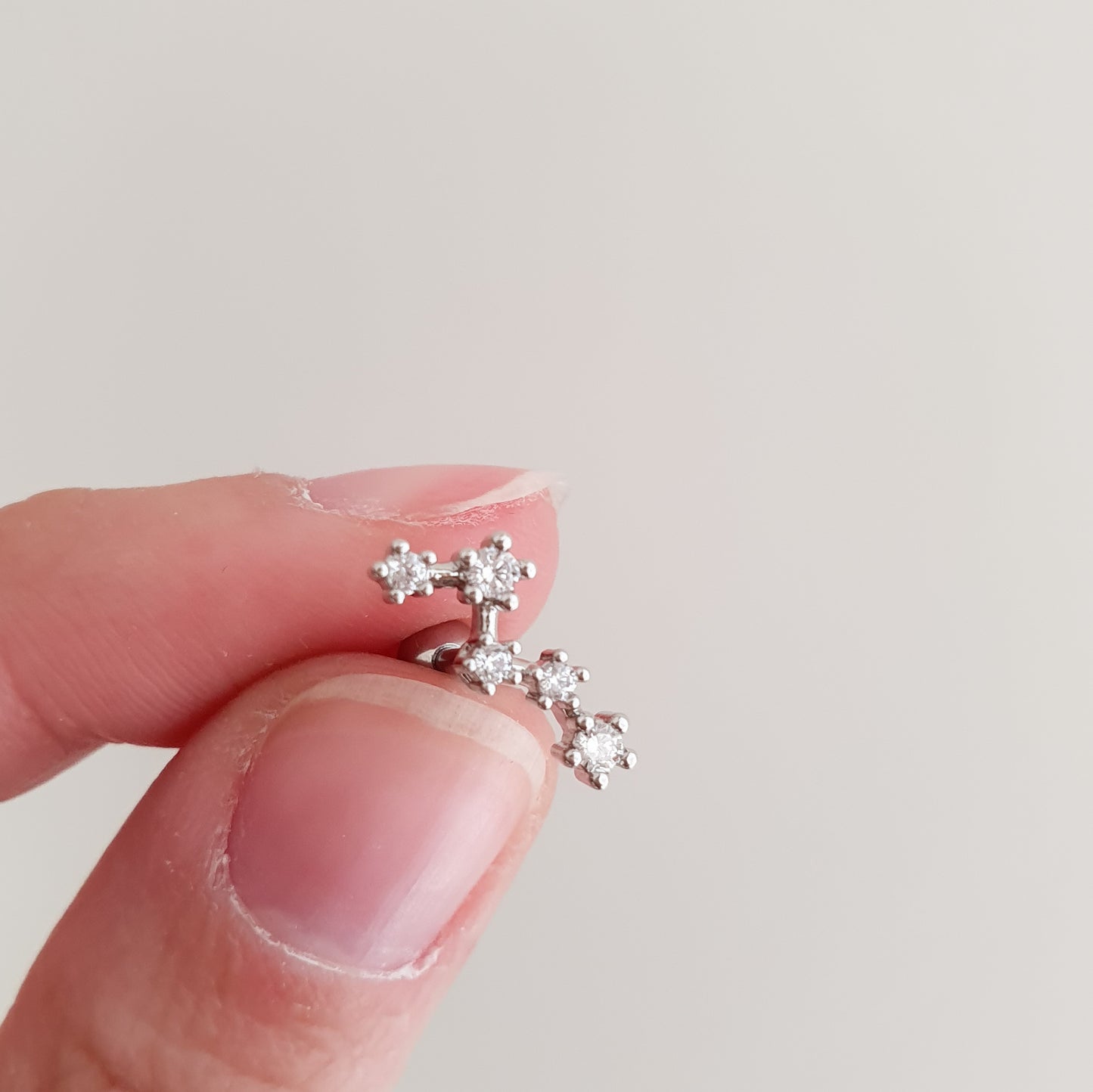 Piercing Constelación (plateado)