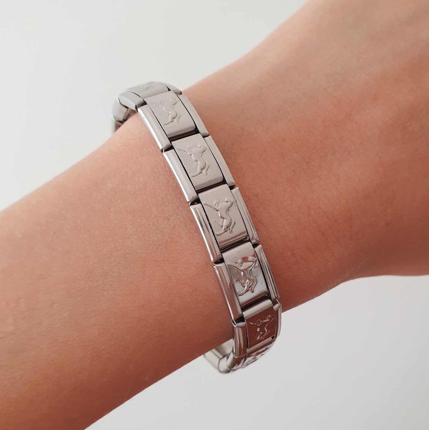 Pulsera Caballito (plateada)