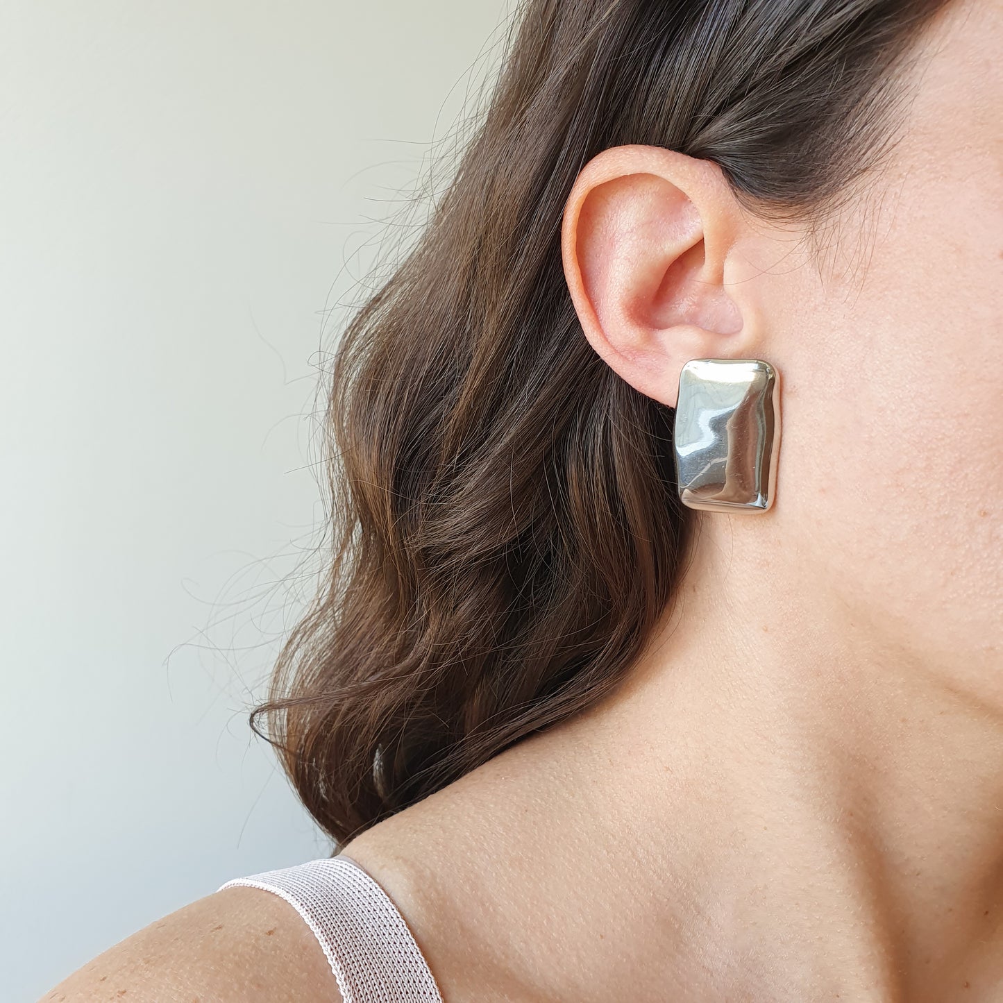 Aretes Alana (plateados)