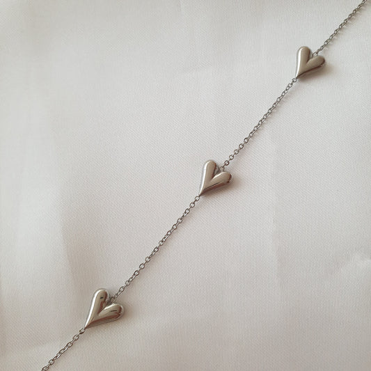 Pulsera Amore (plateada)