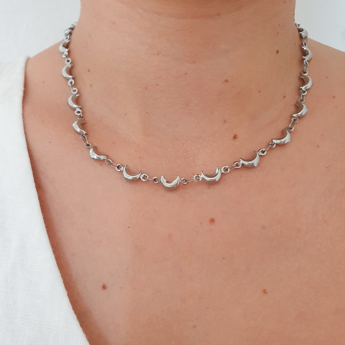 Collar Luneria (plateado)