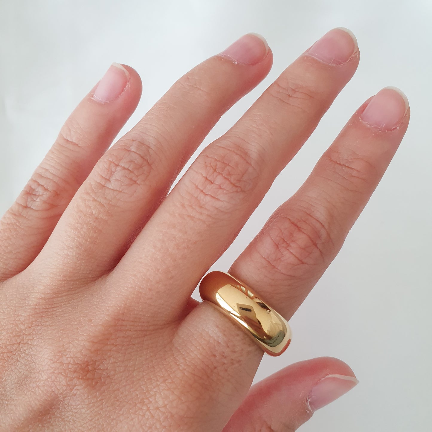 Anillo Greta dorado (Tallas 6, 7 y 8)