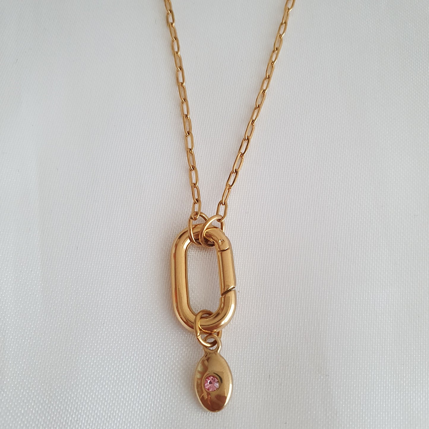 Charm Iris rosa