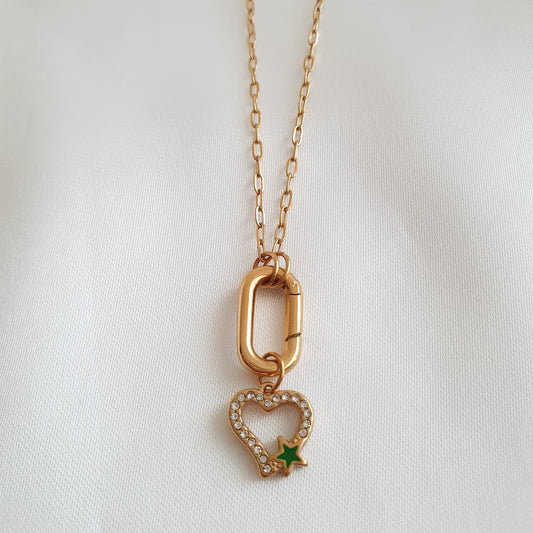 Charm Corazón con estrella