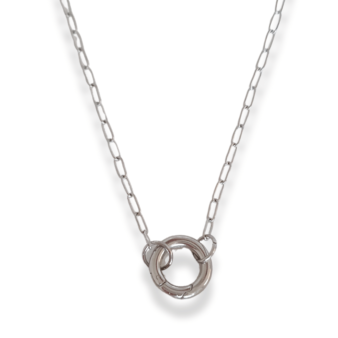 Cadena Clip Redondo (plateado)