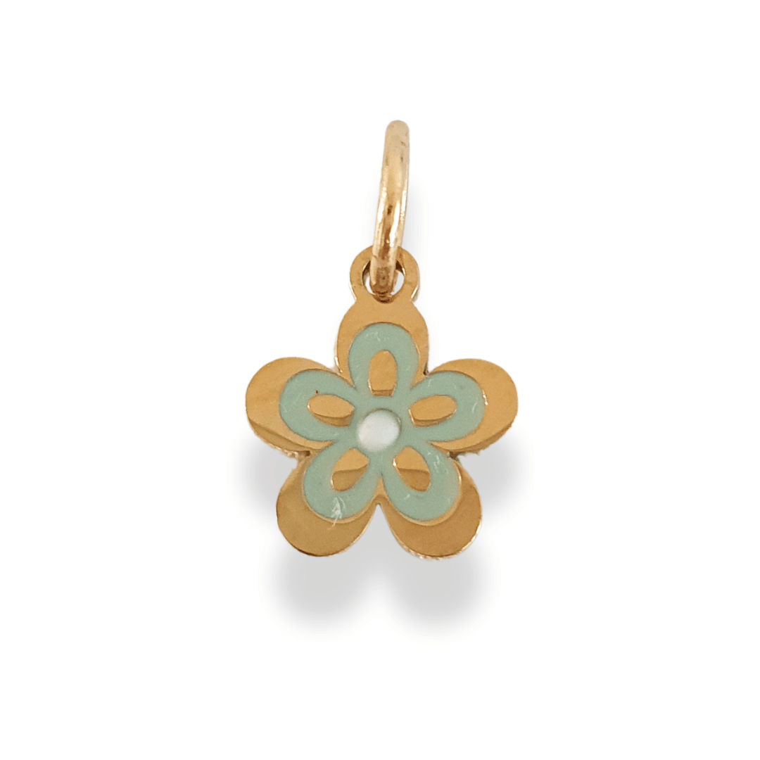 Charm Flor aqua