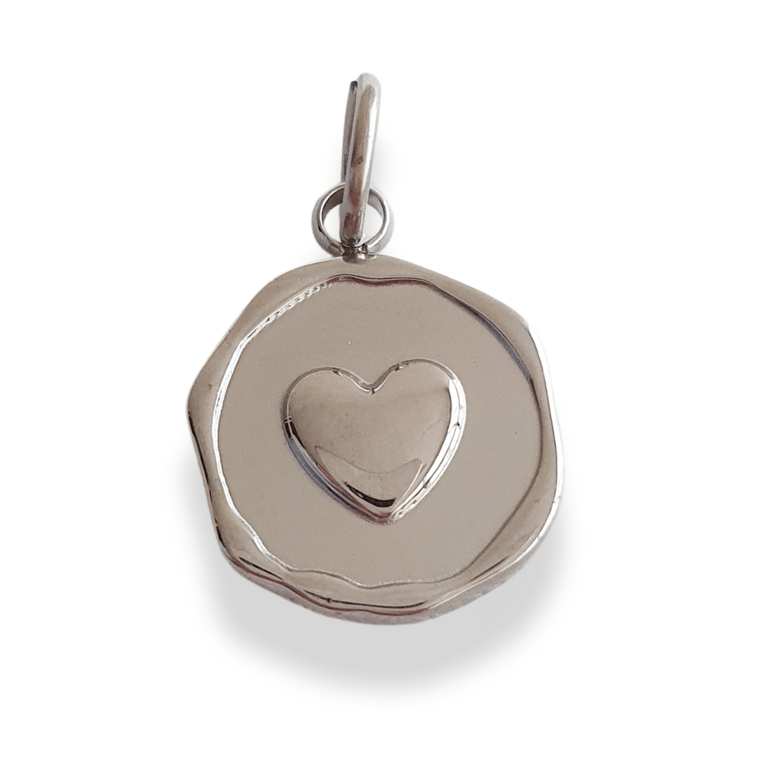 Charm Love (plateado)