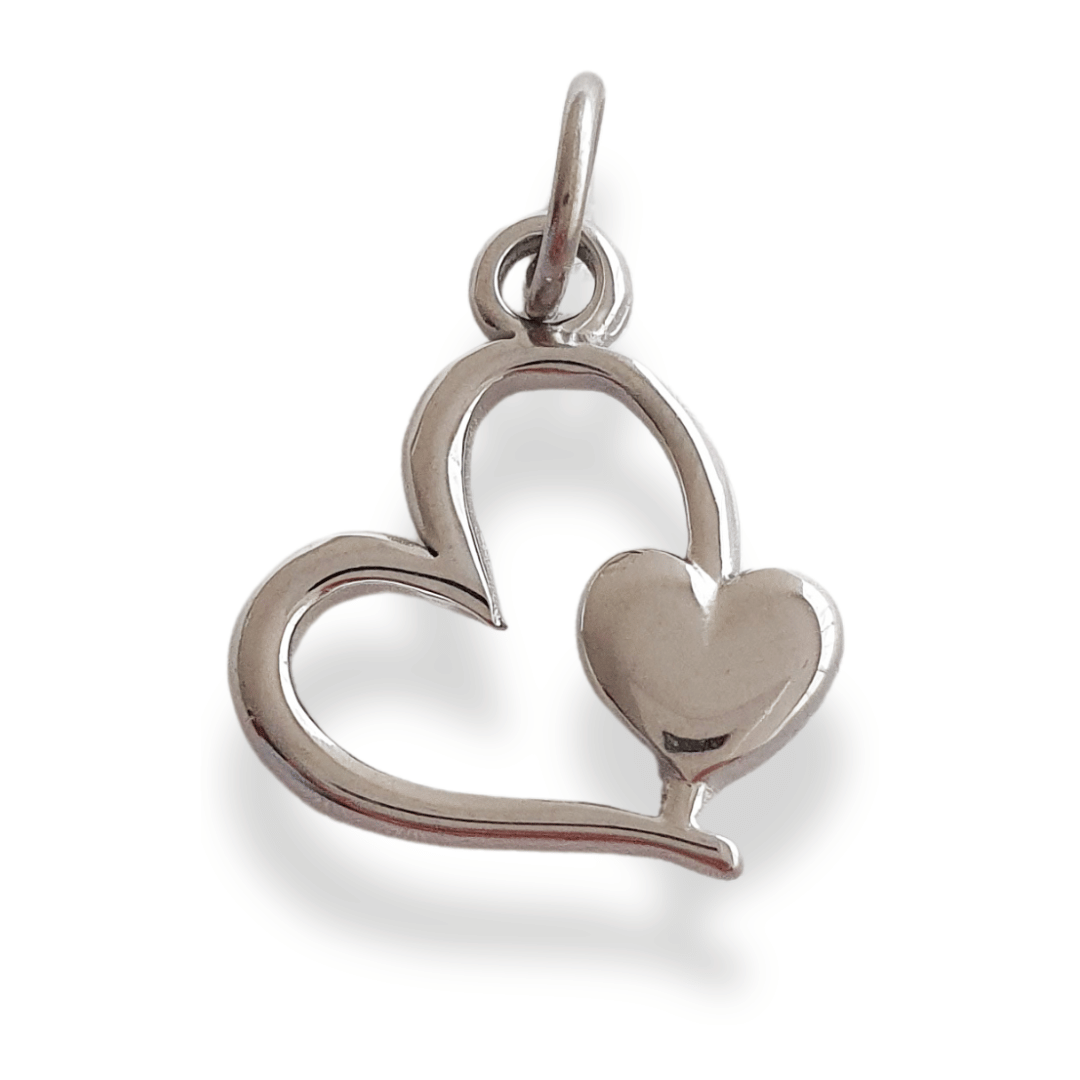 Charm Amor (plateado)