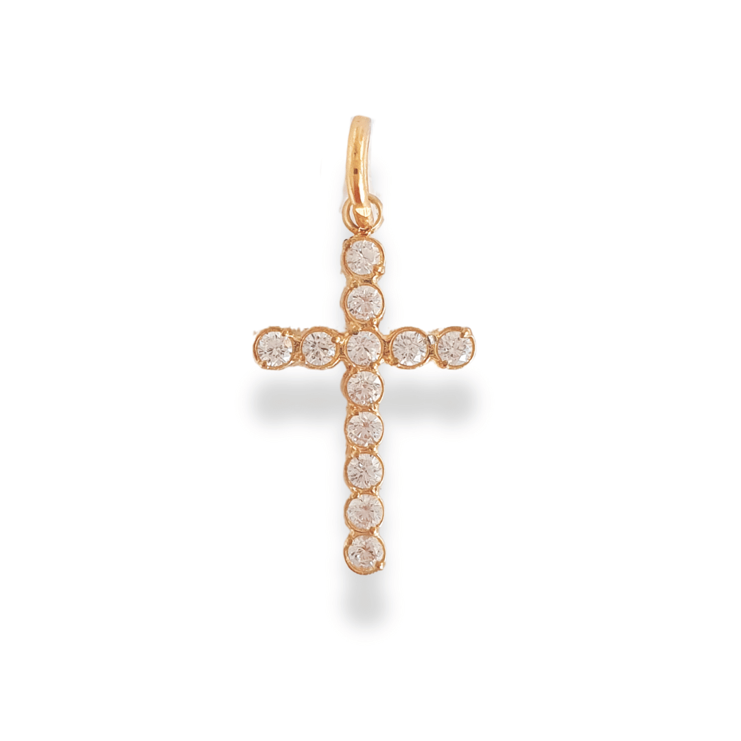 Charm Cruz con brillos