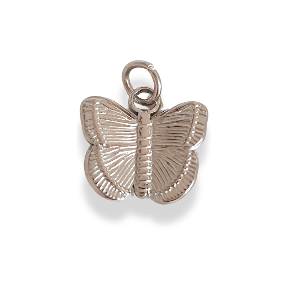 Charm Mariposa (plateado)
