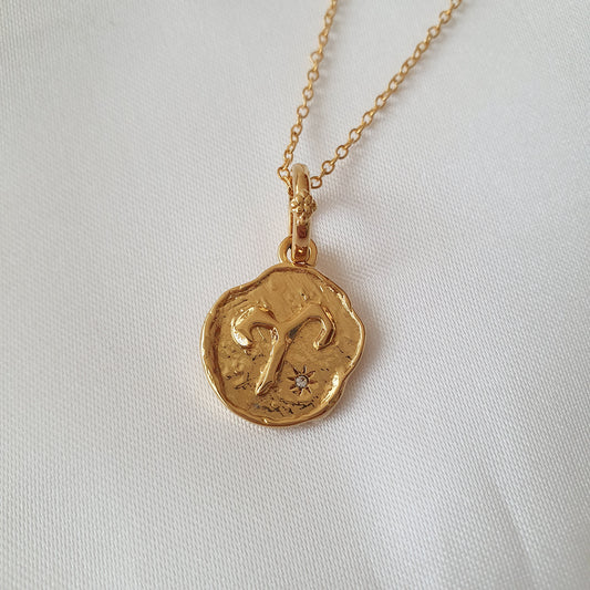 Collar Zodiaco II (Liquidación, solo quedan Géminis y Capricornio disponibles)