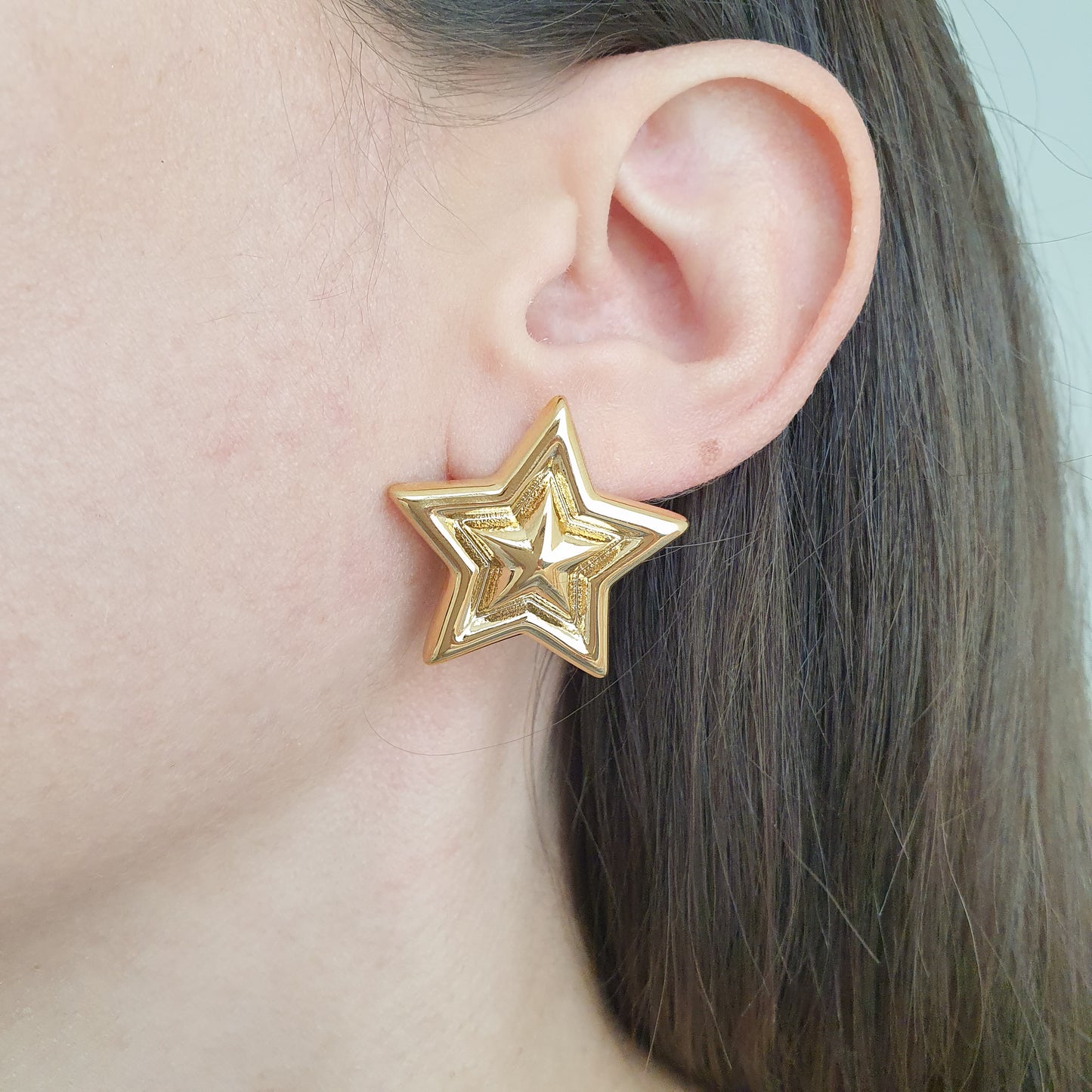 Aretes Stella (dorados)
