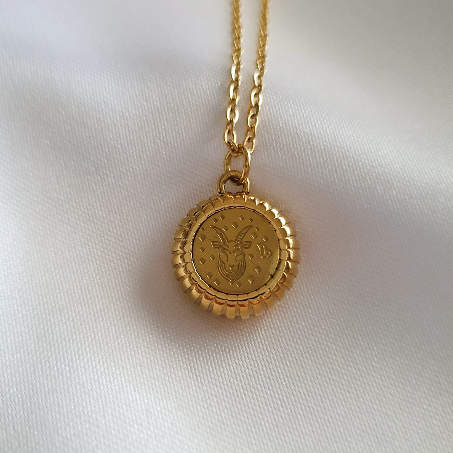 Collar Signo Zodiacal (Liquidación, solo quedan Acuario y Libra disponibles)