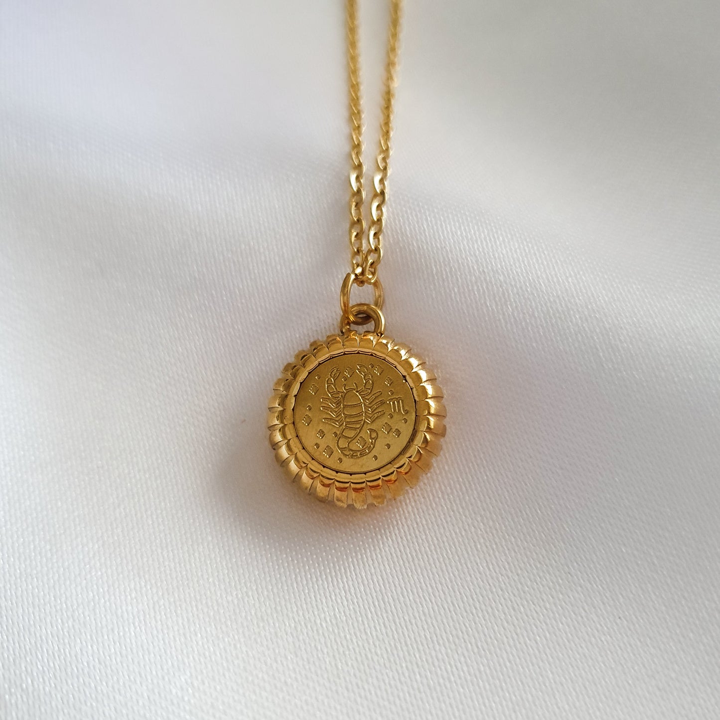 Collar Signo Zodiacal (Liquidación, solo quedan Acuario y Libra disponibles)