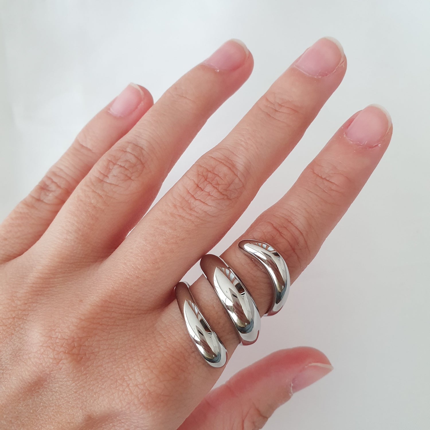 anillos acero inoxidable galaxy