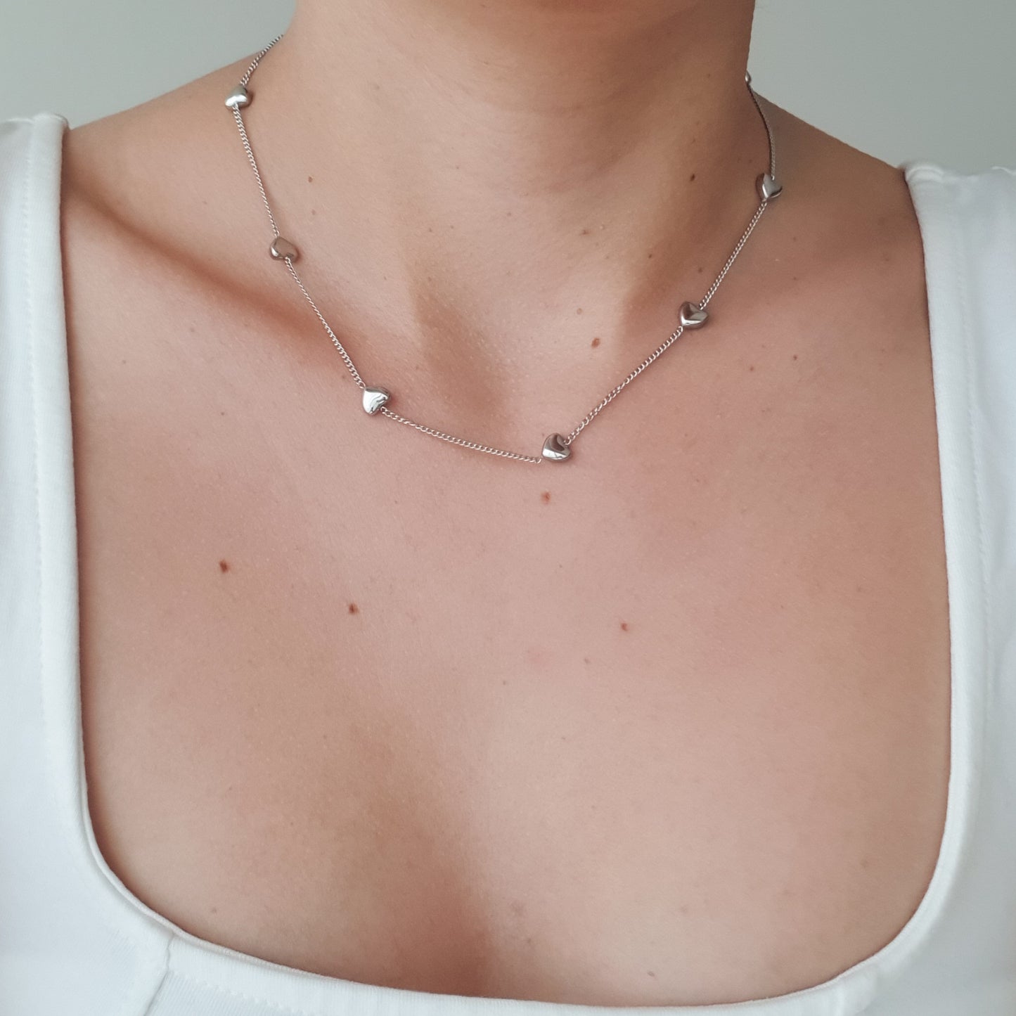 Collar Amorino (plateado)