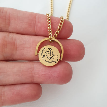 Collar Zodiaco Glam (Liquidación, solo quedan Acuario, Aries, Géminis, Cáncer y Leo disponibles)