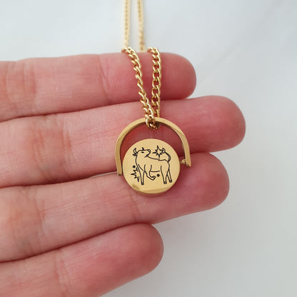 Collar Zodiaco Glam (Liquidación, solo quedan Acuario, Aries, Géminis, Cáncer y Leo disponibles)