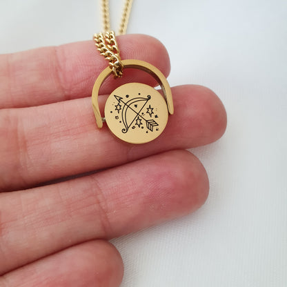 Collar Zodiaco Glam (Liquidación, solo quedan Acuario, Aries, Géminis, Cáncer y Leo disponibles)