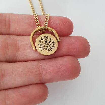 Collar Zodiaco Glam (Liquidación, solo quedan Acuario, Aries, Géminis, Cáncer y Leo disponibles)