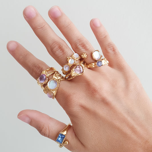 Anillos Galaxy (ajustables)