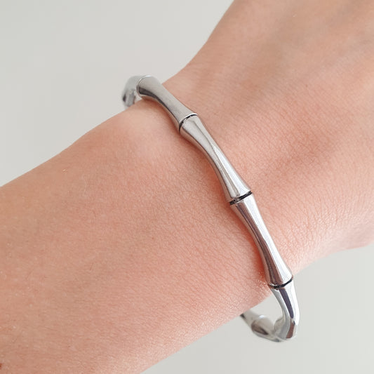Brazalete Bali (plateado)