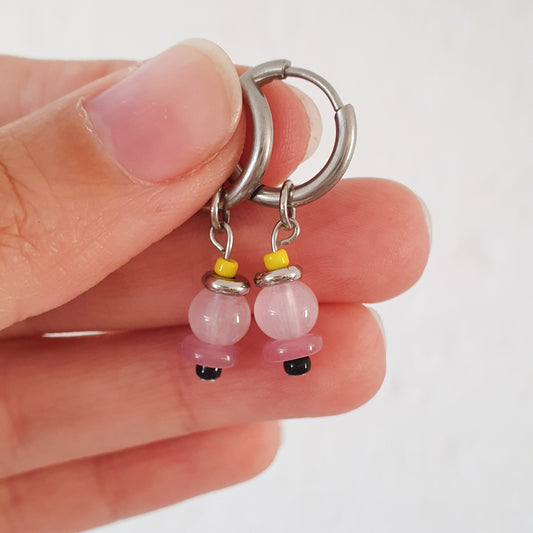 Aretes Balbina (plateados)