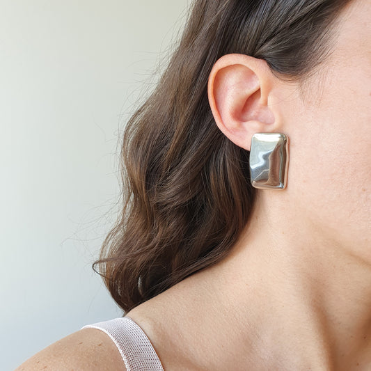 Aretes Alana (plateados)