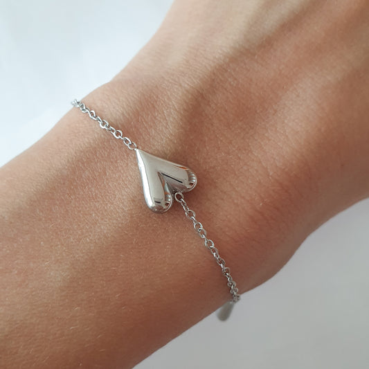 Pulsera Amore (plateada)