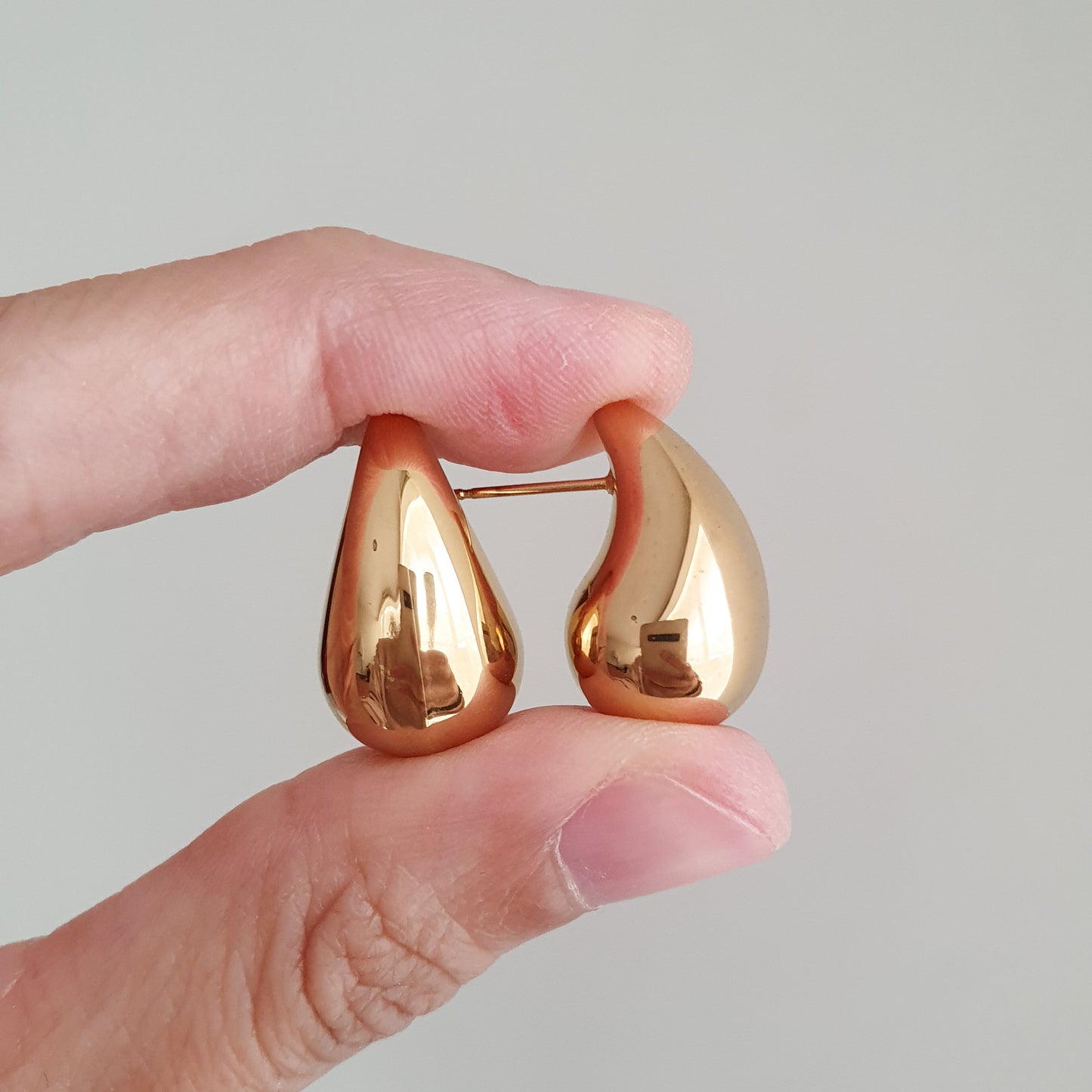 Aretes Gota chicos (dorados)