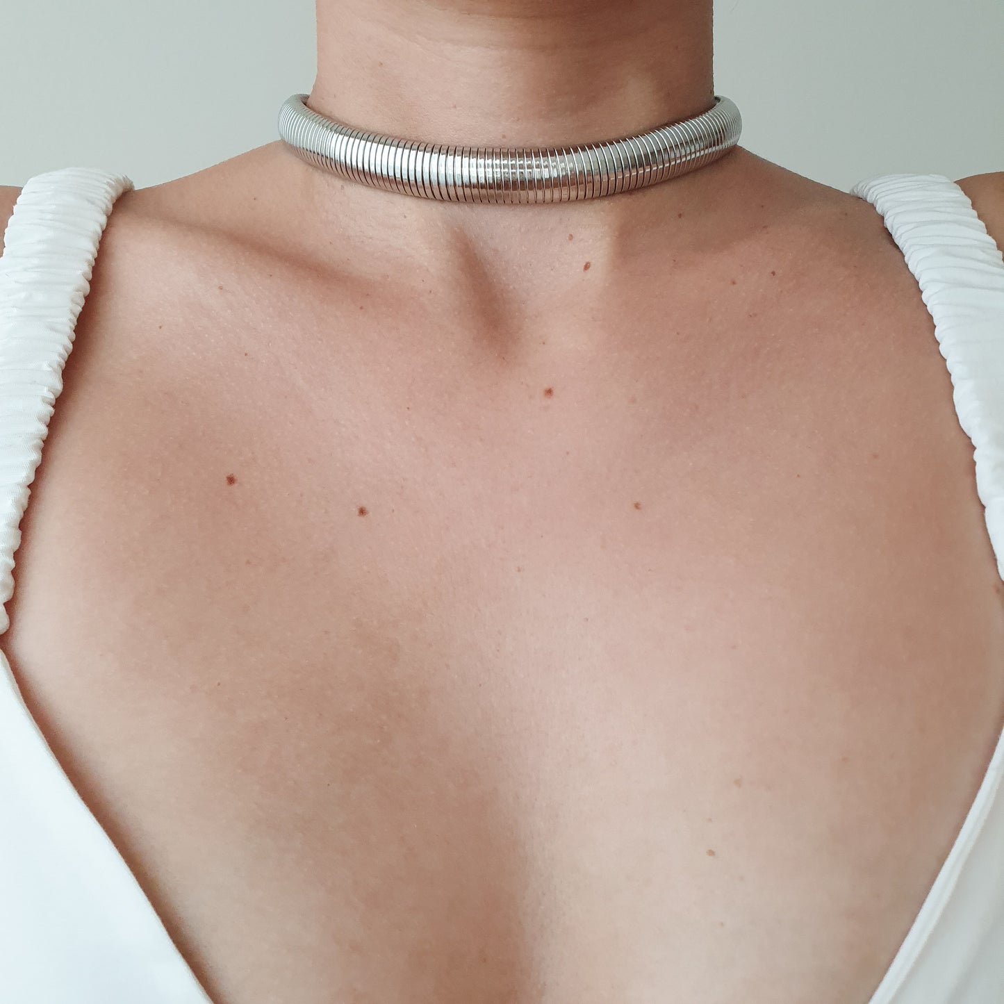 Choker Eugenia (plateado)