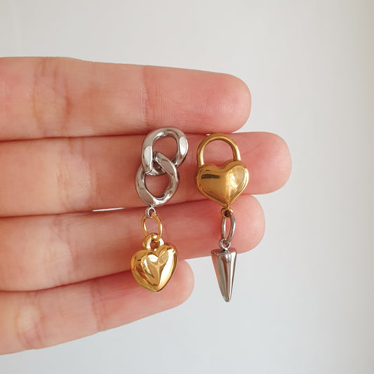 Aretes Rock my love