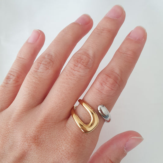 Anillo Malta (ajustable) multicolor