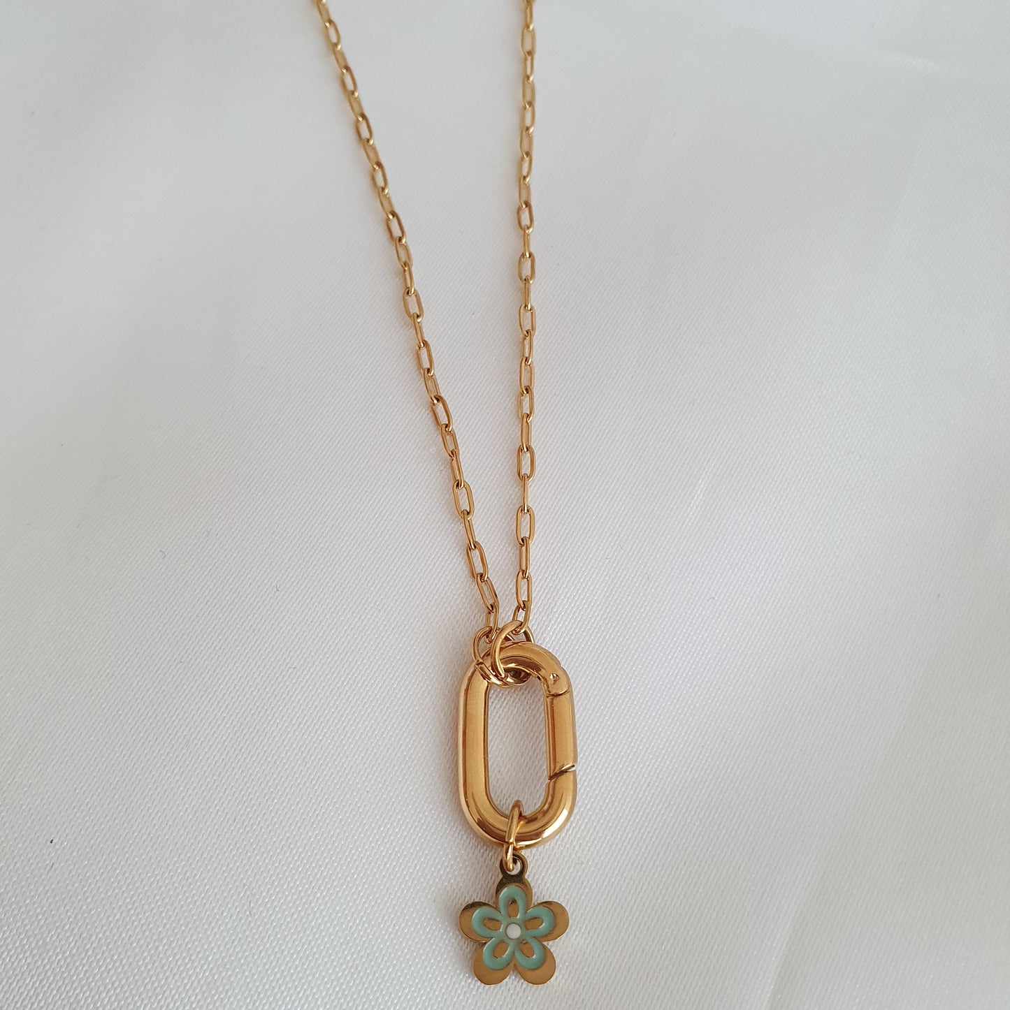 Charm Flor aqua
