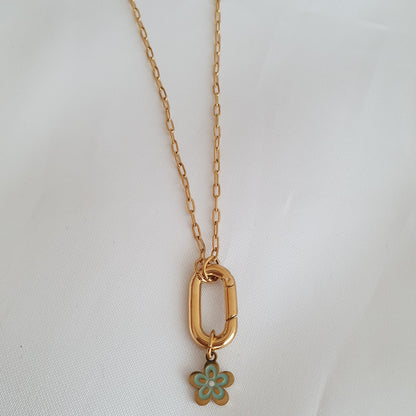 Charm Flor aqua