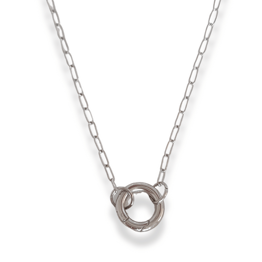 Cadena Clip Redondo (plateado)
