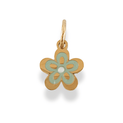Charm Flor aqua