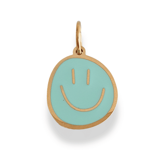 Charm Carita Feliz aqua