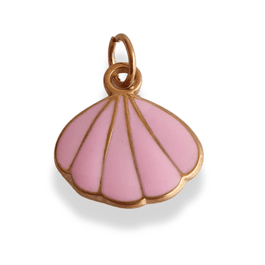Charm Concha rosa
