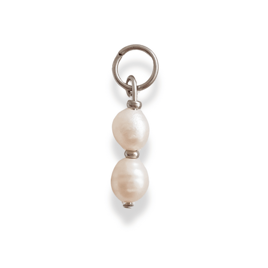 Charm Perlita (plateado)