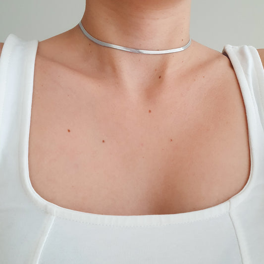 Choker Scala (plateado)