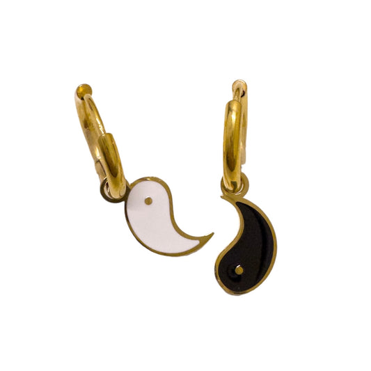 Aretes Yin & Yang