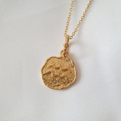 Collar Zodiaco II (Liquidación, solo quedan Aries, Géminis, Cáncer y Capricornio disponibles)
