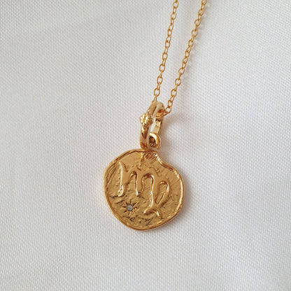 Collar Zodiaco II (Liquidación, solo quedan Aries, Géminis, Cáncer y Capricornio disponibles)
