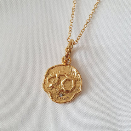 Collar Zodiaco II (Liquidación, solo quedan Aries, Géminis, Cáncer y Capricornio disponibles)