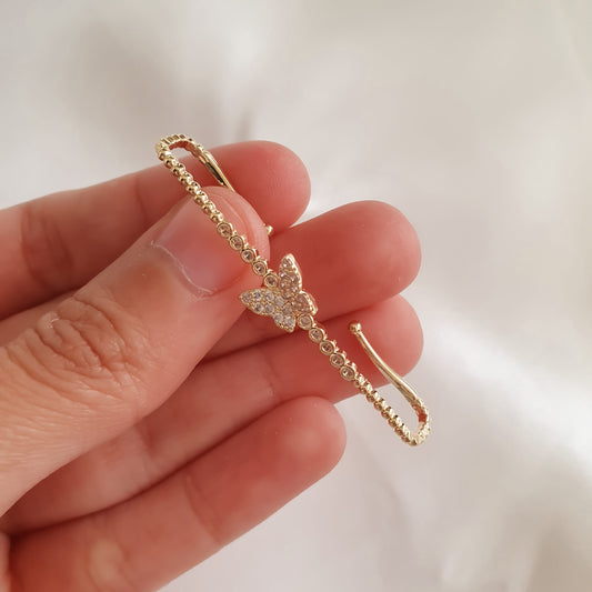 Ear cuff Borboleta