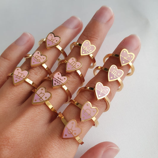 Anillo Signo Zodiacal (ajustable)