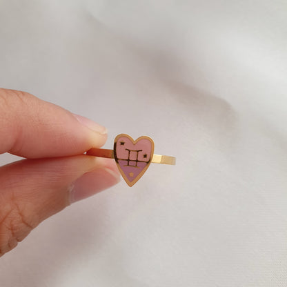 Anillo Signo Zodiacal (ajustable)